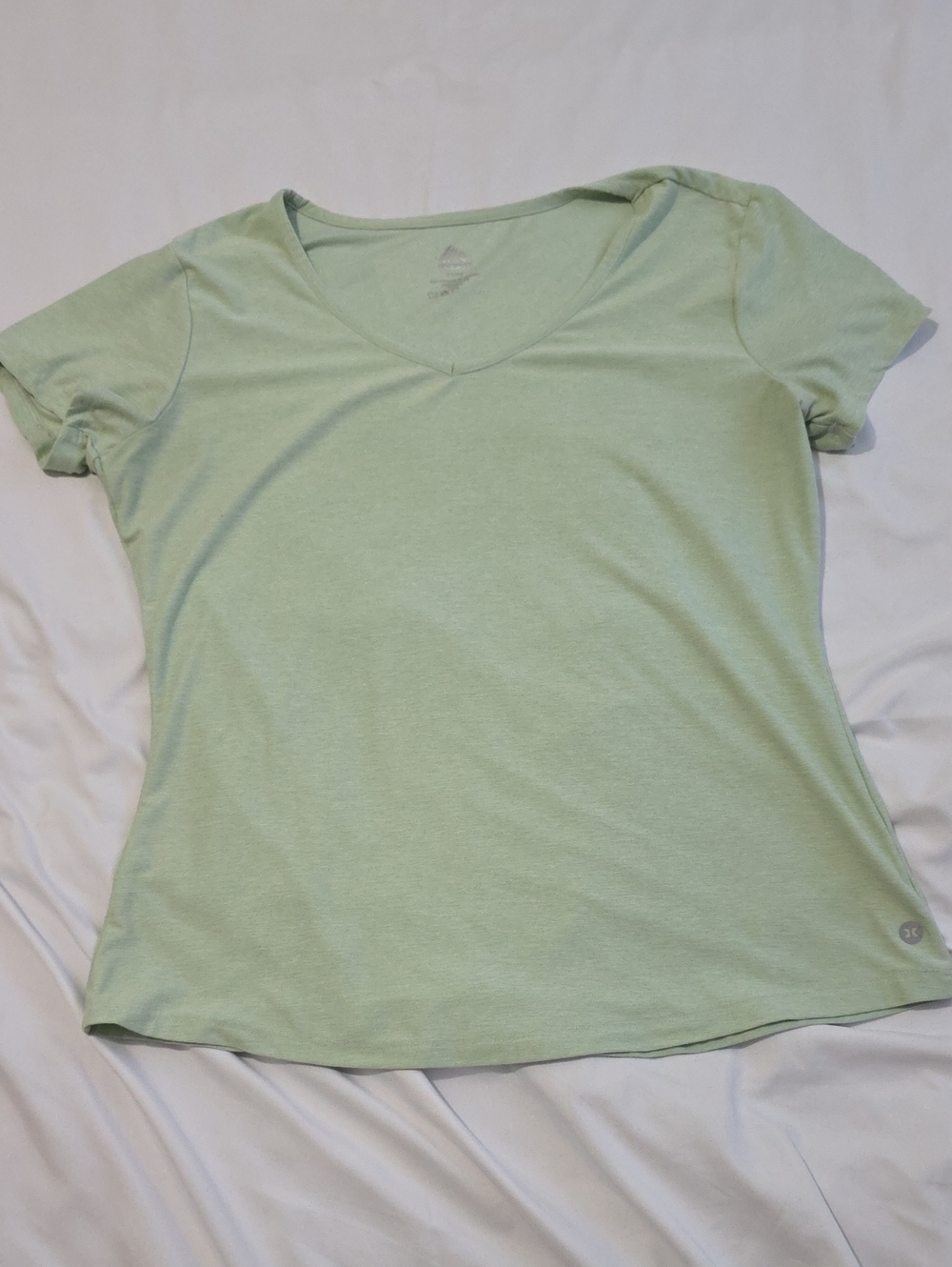 RBX Mint Green V-Neck Short Sleeve Tee